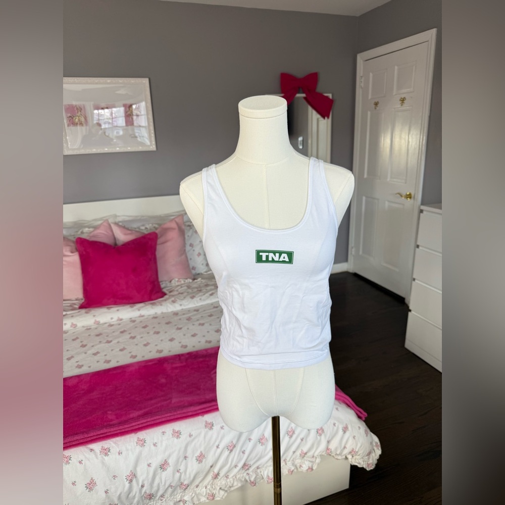 TNA White Tank Top